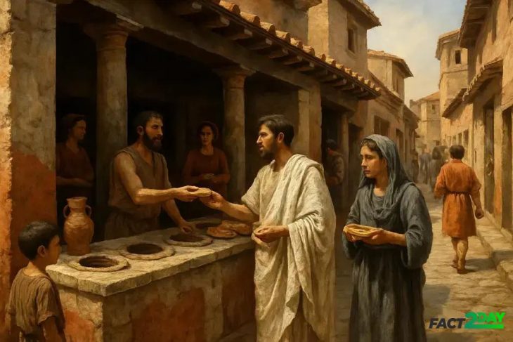 Roman fast food: fast food on ancient Rome's streets.