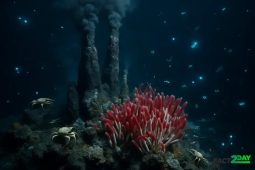 Life Around Deep Sea Hydrothermal Vents