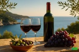 Mediterranean wine paradox and long life