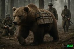 The Bear Who Served in WWII and Carried Ammunition
