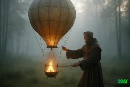 The Forgotten Monk Who Built a Hot Air Balloon in the 800s