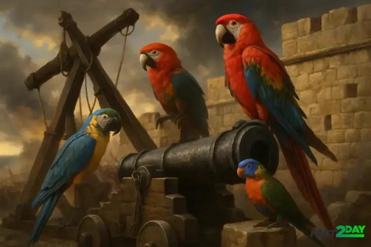 Explore the fascinating story of parrots in the Malta Siege, their symbolic role, and how legend blends with history during the 1565 battle.