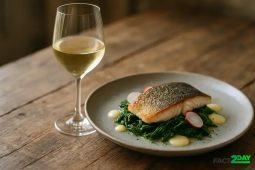 White wine aids fish digestion