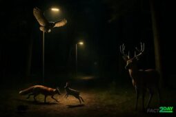 A Noite Roubada: Como a Poluição Luminosa Está Silenciosamente Alterando o Comportamento Animal e Ecossistemas