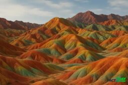 A Paleta da Terra: Os Fenômenos Geológicos Que Pintam a Paisagem Com Cores Improváveis