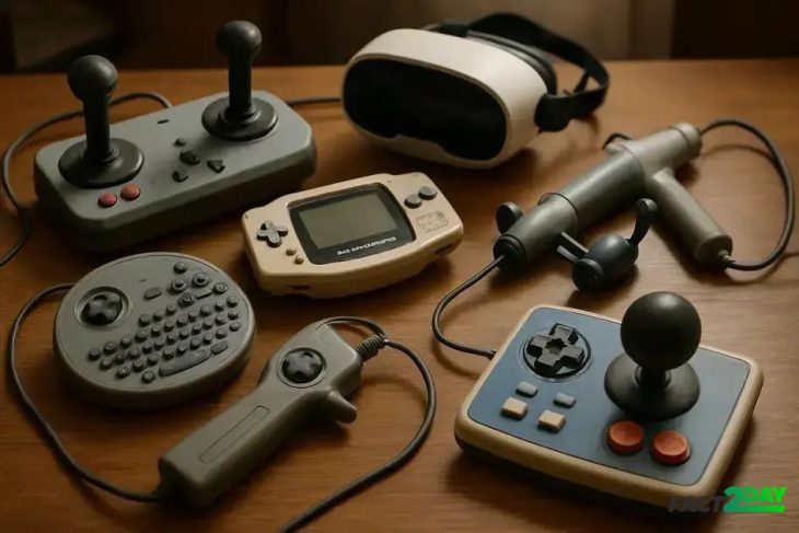Gaming hardware oddities: weirdest game accessories ever created.