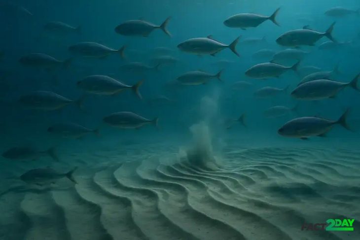 Fish That Move With Underwater Tremors
