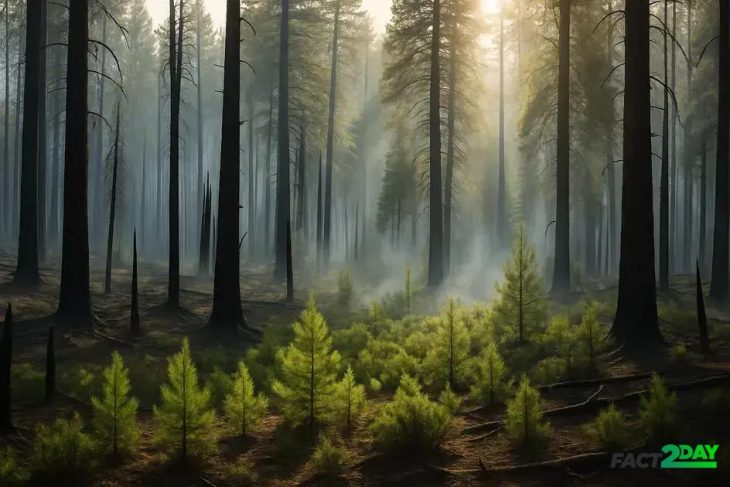 Forests That Need Fire to Rebirth Themselves