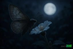 Night Butterflies That Pollinate in Darkness