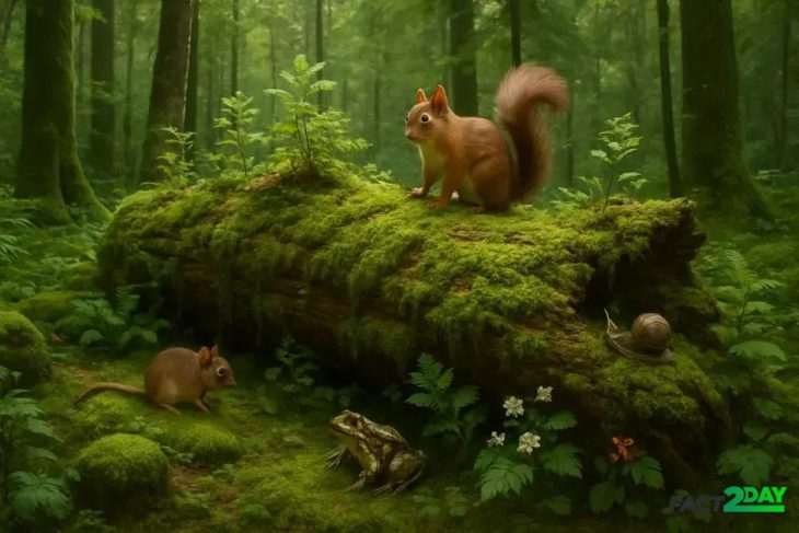 The Circle of Life: How Nurse Logs and Keystone Species Sustain Thriving Forest Ecosystems