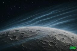 The Moon Is Swept by Invisible Plasma Winds