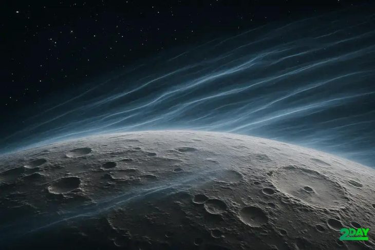 The Moon Is Swept by Invisible Plasma Winds