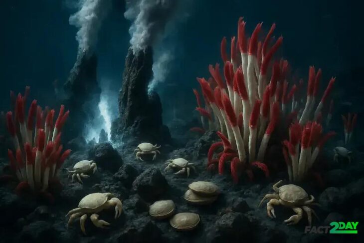 Oases in the Abyss: The Bizarre and Resilient Ecosystems Thriving Around Deep-Sea Hydrothermal Vents